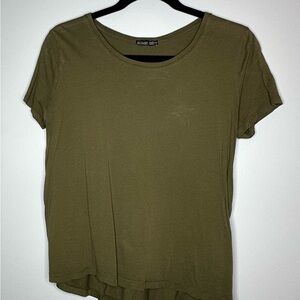 Zara Khaki Short Sleeve Women's Tee